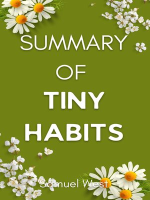 cover image of Summary of Tiny Habits